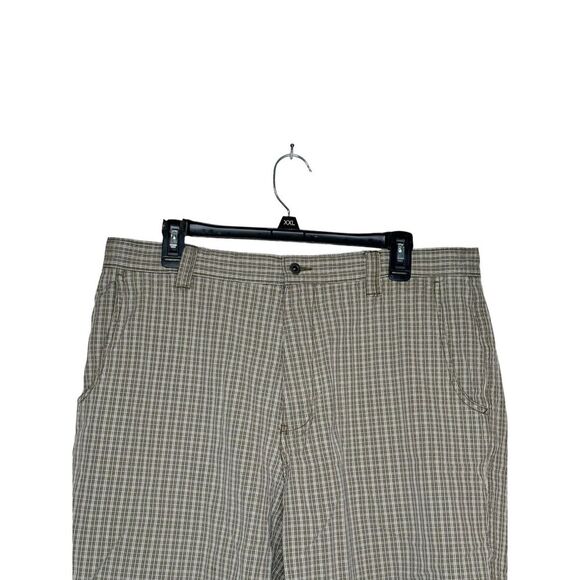 Tommy Bahama Men's Shorts Bermuda Plaid Check Silk Blend Hi-Rise Flat Front 36 - Picture 4 of 10